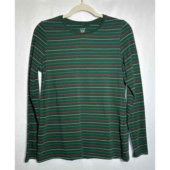 Kim Rogers Perfectly Soft Holiday Colored Long Sleeve Shirt Size Small - Picture 1 of 5